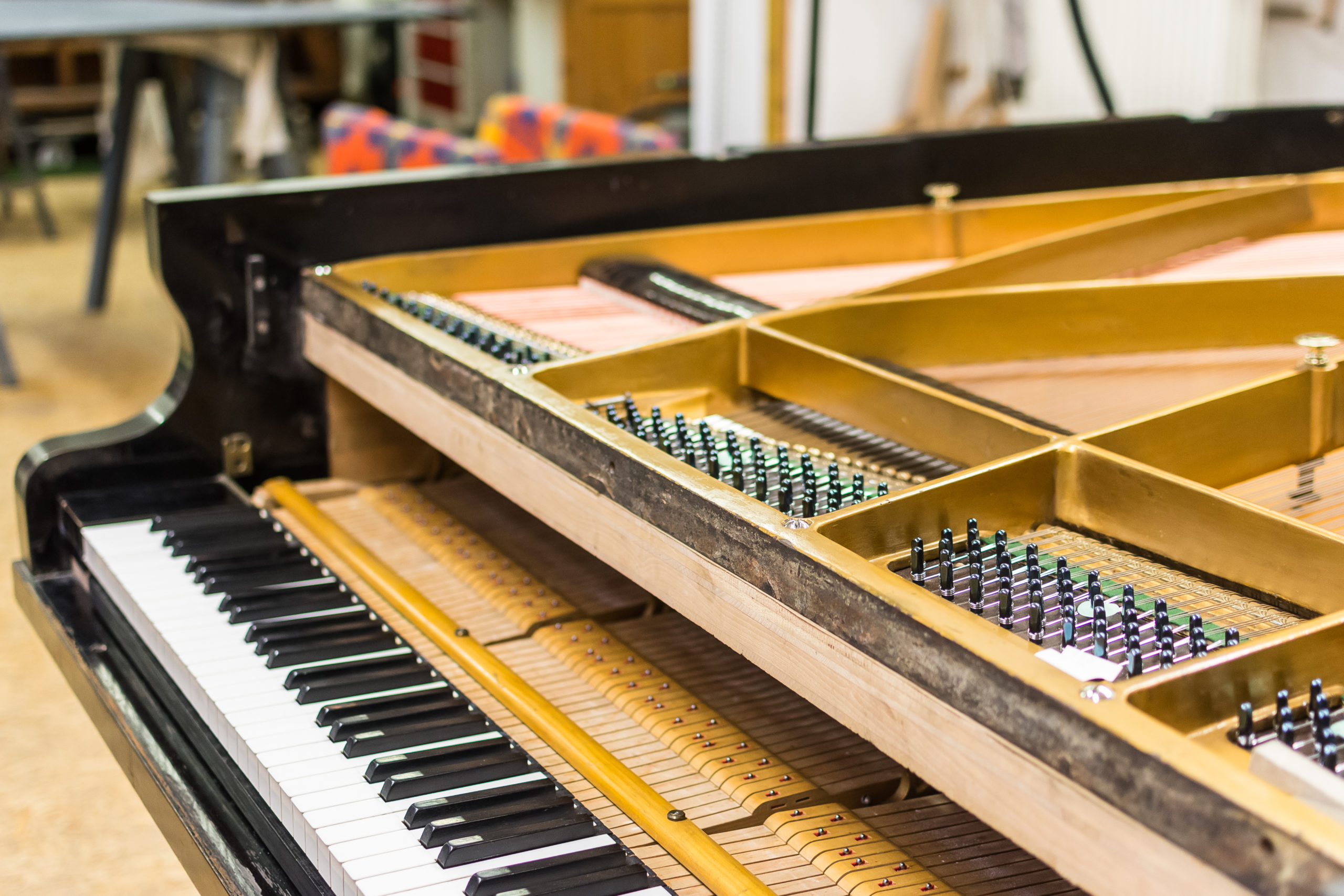 Flügel in Klavierwerkstatt